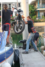 Loading Mike's Bike