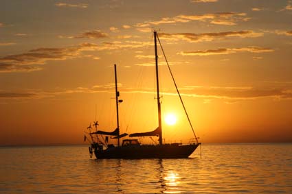 Nusa Lembongan by night