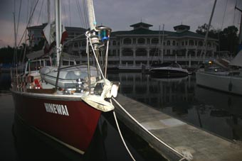 Dawn at Admiral Marina