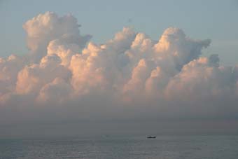 Is it a Sumuatra - it's big, check out the ship