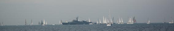 The Sail Past - from a distance