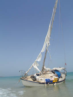 Beached