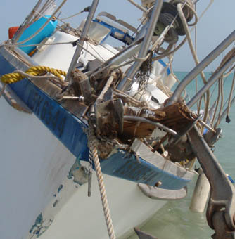 Bow damage