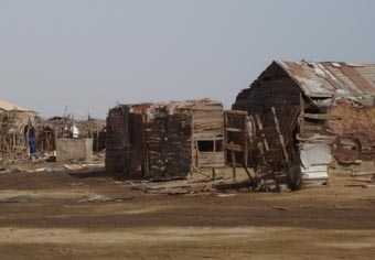 An empty town
