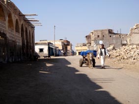 Suakin Street and Donkey Cart