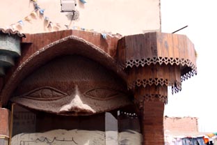An odd building in Hurghada