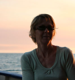 Julie - who's been a lifesaver letting us use her flat