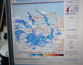 Helen crosses the coast