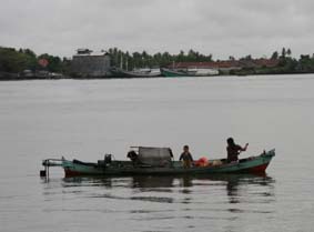 The locals came out to say goodbye