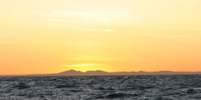Sunset over the You-Yangs