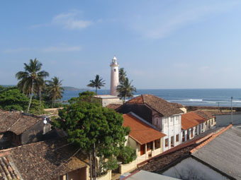 The streets of Galle Fort